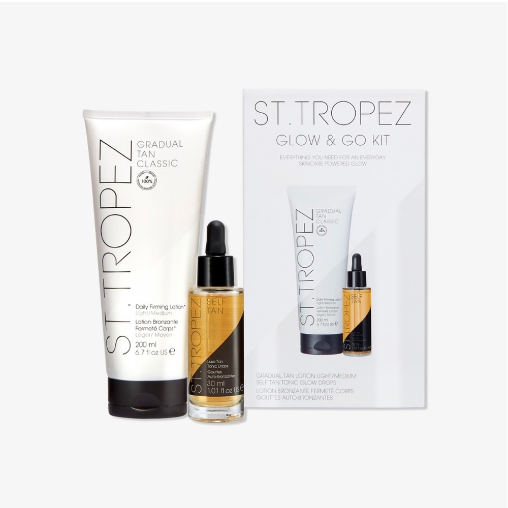St Tropez Glow and Go kit